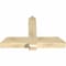 Ekena Millwork Eugene Rough Sawn Timber Gable Bracket, Douglas Fir, 48"W x 30"H x 6"D x 6"F, 15/12 Pitch GBW048X30X0606EUG00RDF - alternate 3